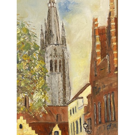 (p-820) Raamitud õlimaal, signeeritud