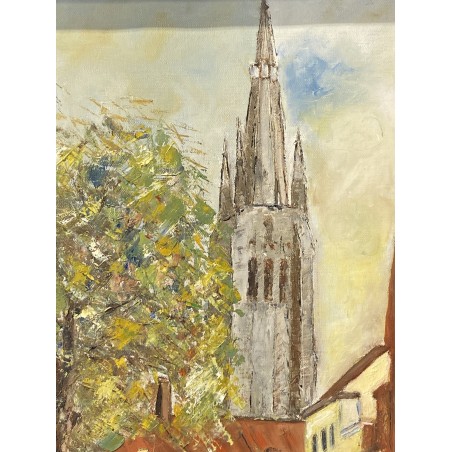 (p-820) Raamitud õlimaal, signeeritud