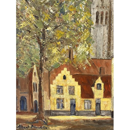 (p-820) Raamitud õlimaal, signeeritud