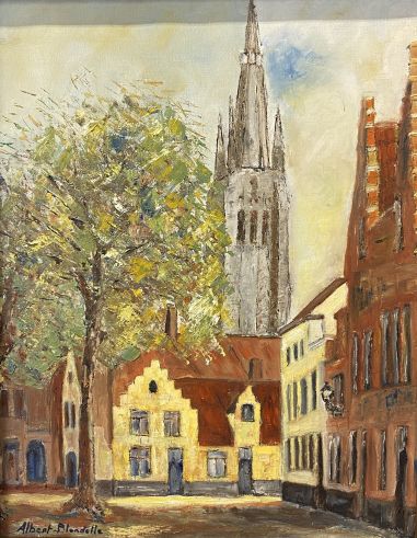 (p-820) Raamitud õlimaal, signeeritud