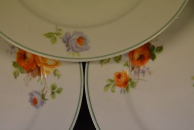 (n-4958/1) Roosilised salatitaldrikud, 8tk