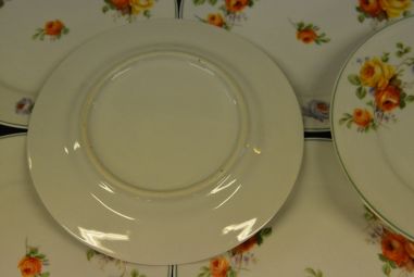 (n-4958/1) Roosilised salatitaldrikud, 8tk