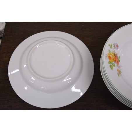 (n-4958/3) Roosilised supi-pastataldrikud, 6tk