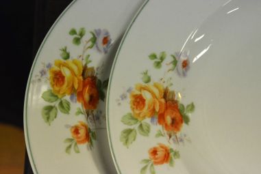 (n-4958/3) Roosilised supi-pastataldrikud, 6tk