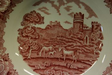 (n-5043) Adams English Scenic hobustega supi-pastataldrikud, 6tk