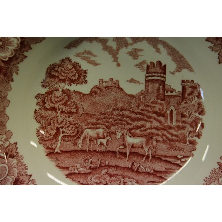 (n-5043) Adams English Scenic hobustega supi-pastataldrikud, 6tk