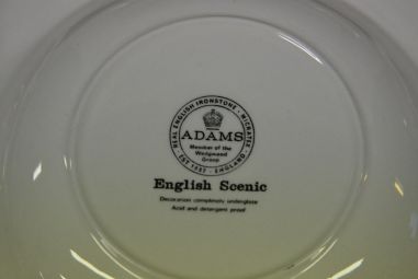 (n-5043) Adams English Scenic hobustega supi-pastataldrikud, 6tk