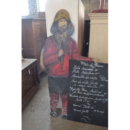 (6-608) Suur vana kalarestorani reklaamsilt