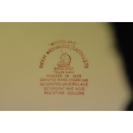 (n-5048/1) Unicorn Tableware Woodland, suured praetaldrikud, 4tk