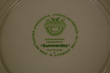 (n-5096/2) Villeroy &Boch, Summerday salatitaldrikud, 5tk