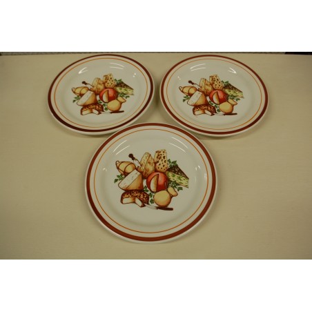 (n-5119) Quadrifoglio, juustutaldrikud, 3tk