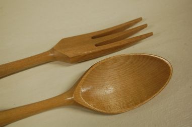 (n-5123) Salati serveerimiskahvel-lusikas, kompl.