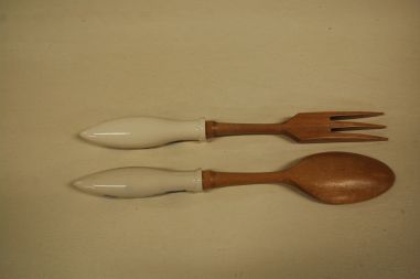 (n-5123) Salati serveerimiskahvel-lusikas, kompl.