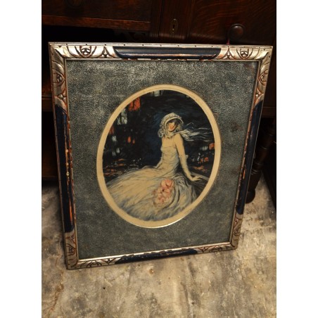 (P-835) Jugendlik naisega pilt, Paris 1923 (P-835) Jugendlik naisega pilt, Paris 1923