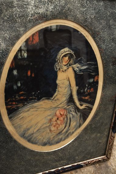 (P-835) Jugendlik naisega pilt, Paris 1923