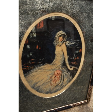 (P-835) Jugendlik naisega pilt, Paris 1923 (P-835) Jugendlik naisega pilt, Paris 1923