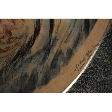 (P-835) Jugendlik naisega pilt, Paris 1923 (P-835) Jugendlik naisega pilt, Paris 1923