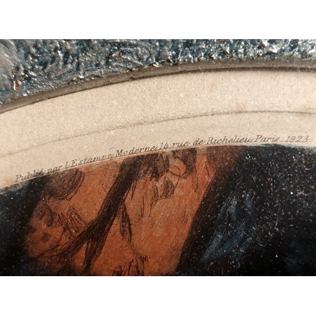 (P-835) Jugendlik naisega pilt, Paris 1923 (P-835) Jugendlik naisega pilt, Paris 1923