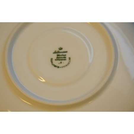 (n-871/3) Bavaria, Seltmann Weiden puuviljadega kohvitassid-taldrikud, 6tk