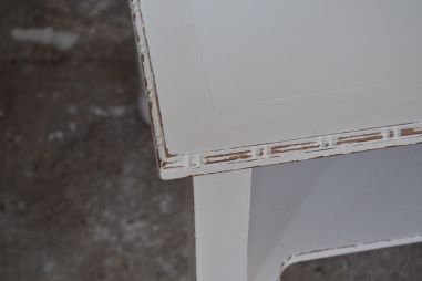 (10-798) Valge diivanilaud