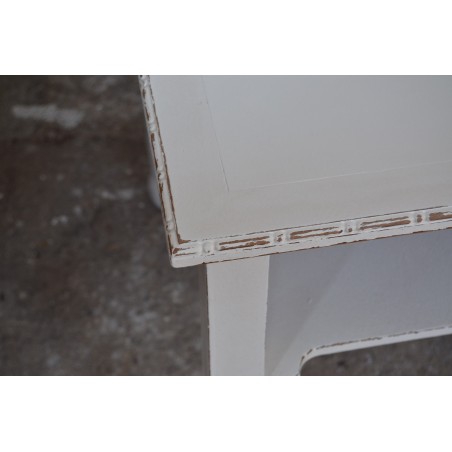 (10-798) Valge diivanilaud