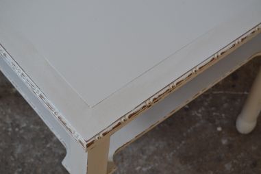 (10-798) Valge diivanilaud