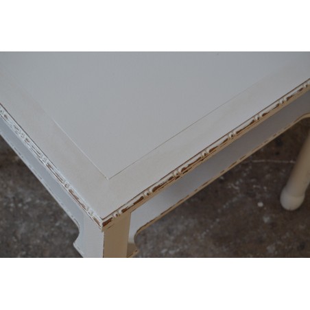 (10-798) Valge diivanilaud