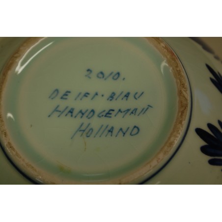 (n-5222) Delft-Blau käsitsimaalitud vaas