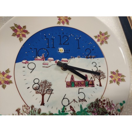 (n-3405) Weimar keraamilise sihverplaadiga seinakell