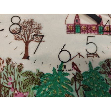 (n-3405) Weimar keraamilise sihverplaadiga seinakell