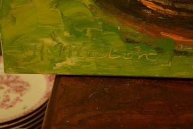 (P-494) Natüürmort, signeeritud