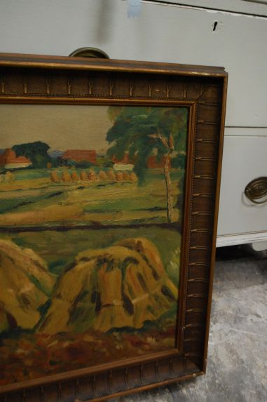 (P-844) Heinategu, maal, signeeritud