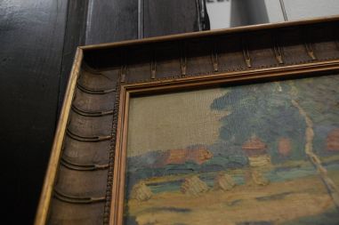 (P-844) Heinategu, maal, signeeritud