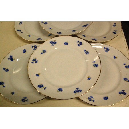 (n-5192/14)  Bavaria  rukkililledega salatitaldrikud, 6tk