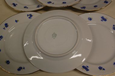 (n-5192/14)  Bavaria  rukkililledega salatitaldrikud, 6tk