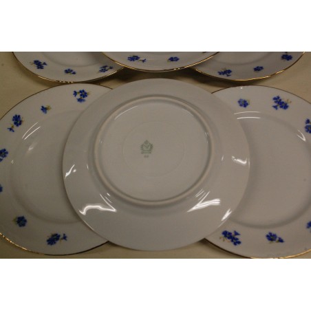 (n-5192/14)  Bavaria  rukkililledega salatitaldrikud, 6tk