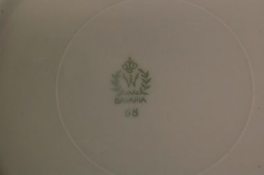 (n-5192/14)  Bavaria  rukkililledega salatitaldrikud, 6tk