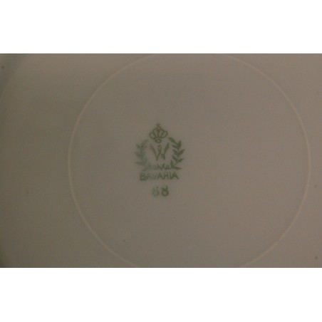 (n-5192/14)  Bavaria  rukkililledega salatitaldrikud, 6tk