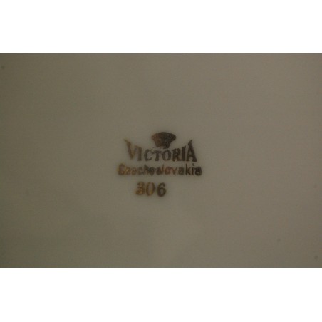 (n-5192/18)  Victoria rukkililledega salatitaldrikud, 6tk