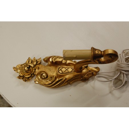 (L-301) Gustav stiilis puidust seinalamp