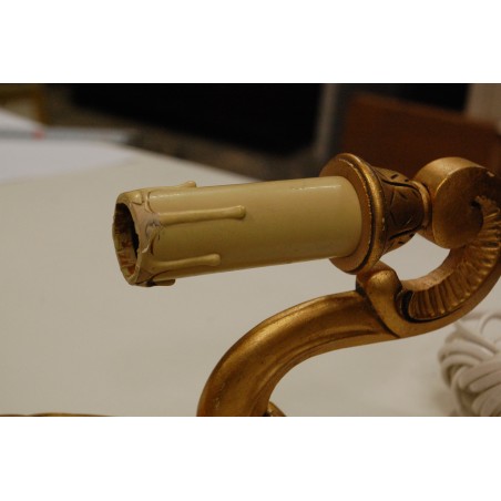 (L-301) Gustav stiilis puidust seinalamp