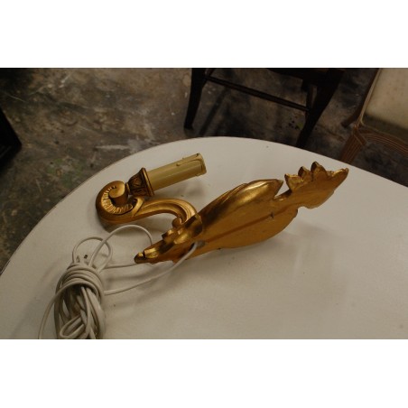 (L-301) Gustav stiilis puidust seinalamp