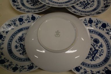 (n-5000/3) Bavaria Seltmann Weiden sibulamustriga supi-pastataldrikud, 6tk