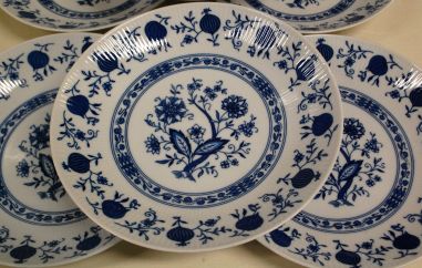 (n-5000/3) Bavaria Seltmann Weiden sibulamustriga supi-pastataldrikud, 6tk