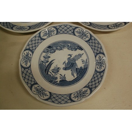 (n-5301/4)  Furnivals Limited Old Chelsea Rd nr 647812, pujongitassid-taldrikud, 3tk