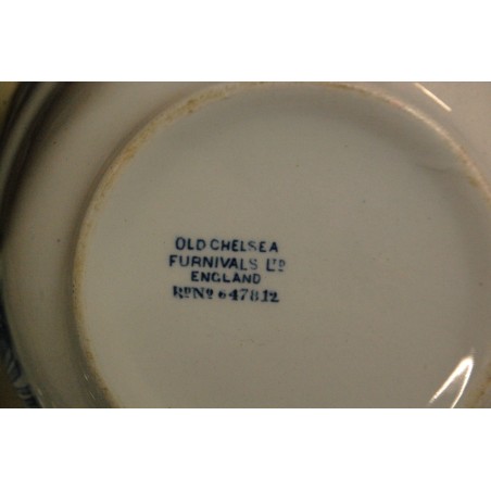 (n-5301/4)  Furnivals Limited Old Chelsea Rd nr 647812, pujongitassid-taldrikud, 3tk