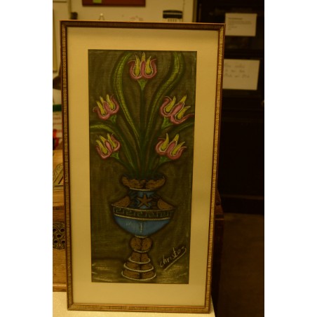 (P-571) Raamitud joonistus-pastell