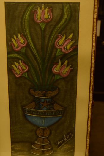 (P-571) Raamitud joonistus-pastell 2