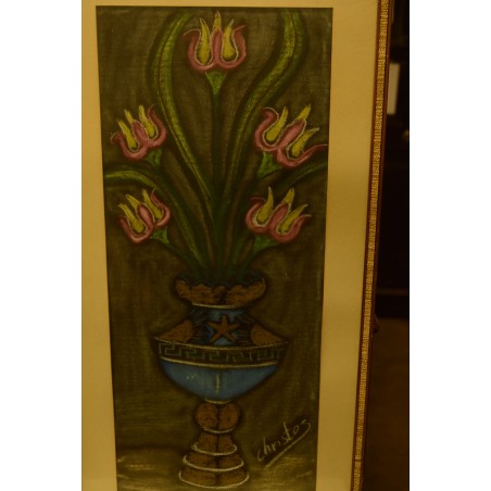 (P-571) Raamitud joonistus-pastell