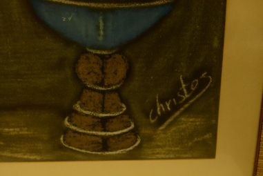 (P-571) Raamitud joonistus-pastell